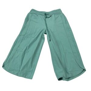 Willit Womens UPF 50+ Wide Leg Culotte Capri Pants Inseam 18 Hiking Size L